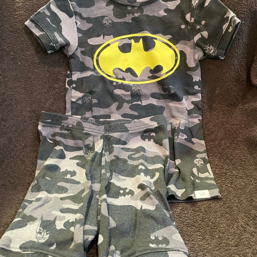GAP Batman Camo Pajama Set
